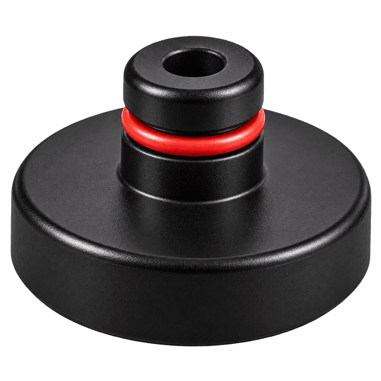 The Tesla jack pad used by ENAS Mobile Tire Service